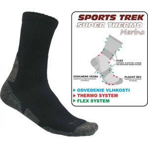Rybárske Ponožky SPORTSTREK SUPER THERMO Merino veľkosť 41-43